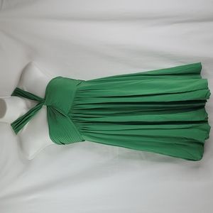 BCBG Maxazria green cocktail dress sz XS